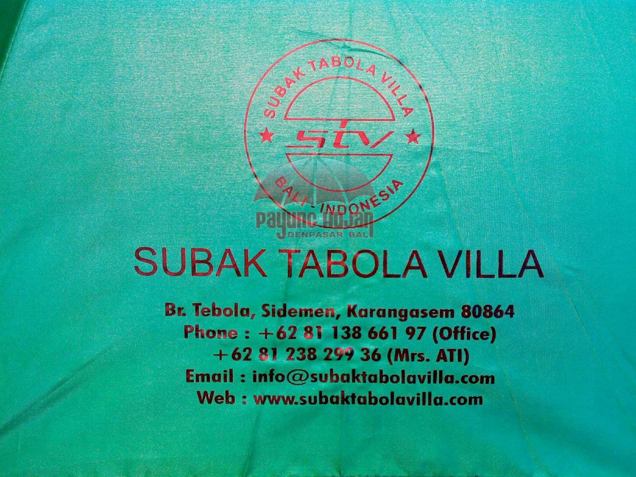 Payung Logo Subak Tabola Villa