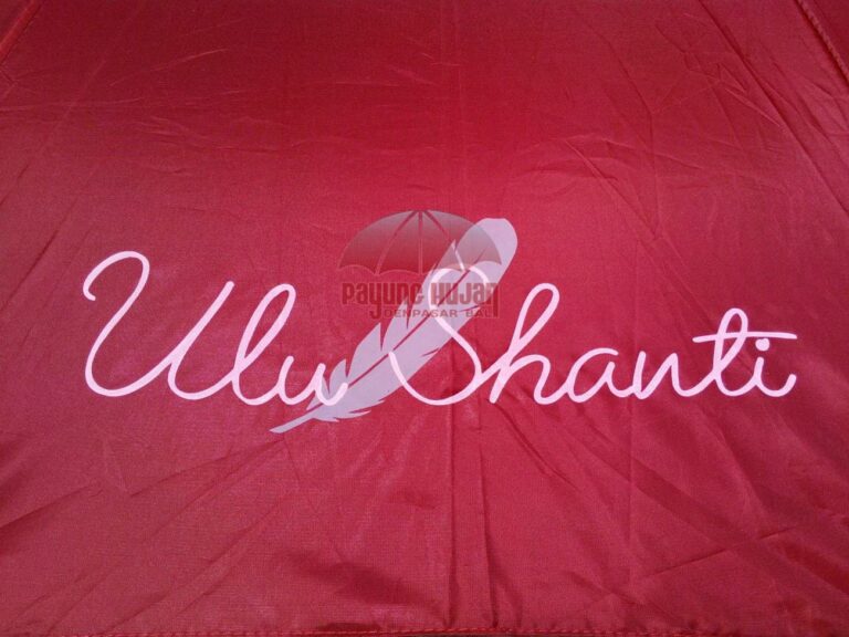 Payung sablon Ulu Shanti