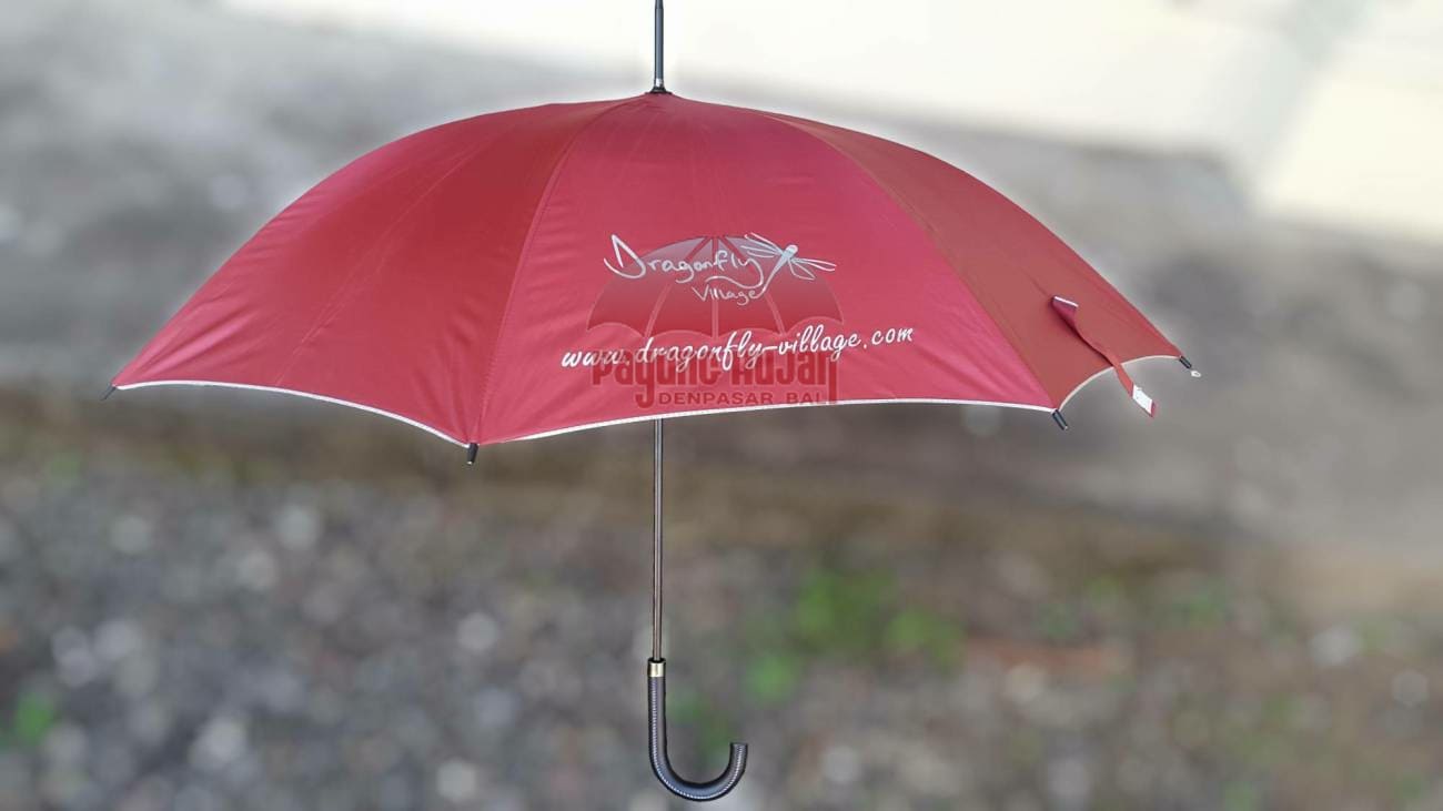 Payung Hujan Dragonfly Village 5 payung standar logo dragon fly