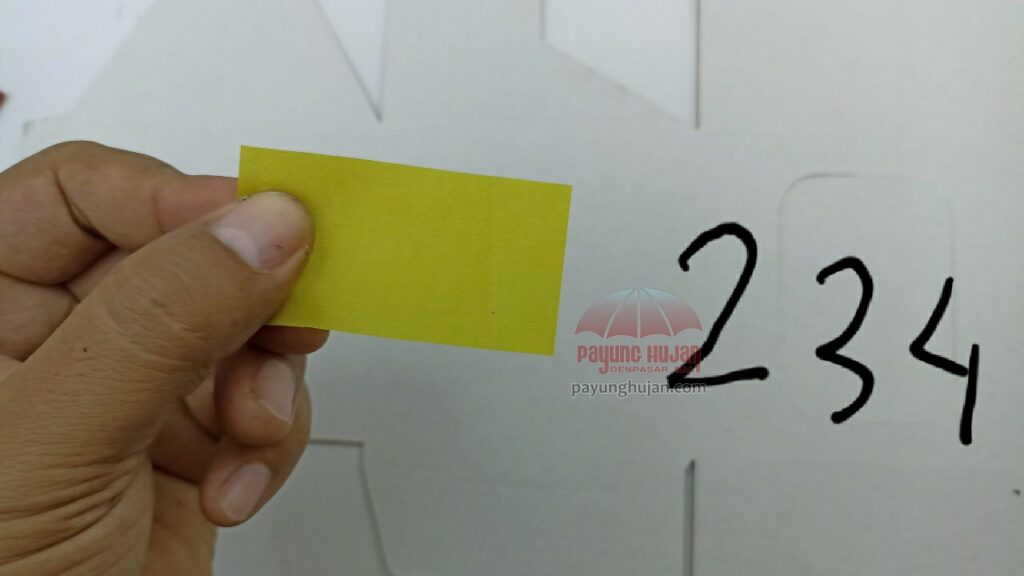 Pilihan Warna Kain Payung 31 nomor warna kain paung 234